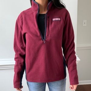 Pullover with 1/4 zip